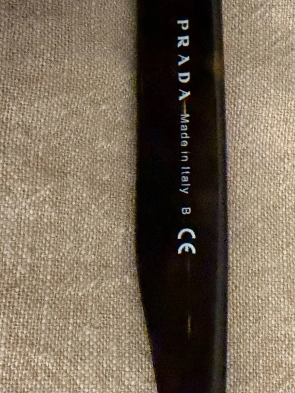 Prada Black Cat-Eye Sunglasses